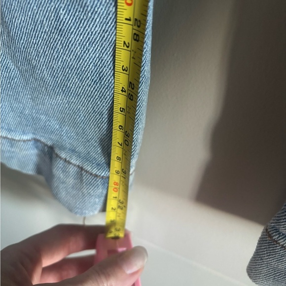 Fashion Nova Blue Flare Wide Leg Jeans - Picture 4 of 5